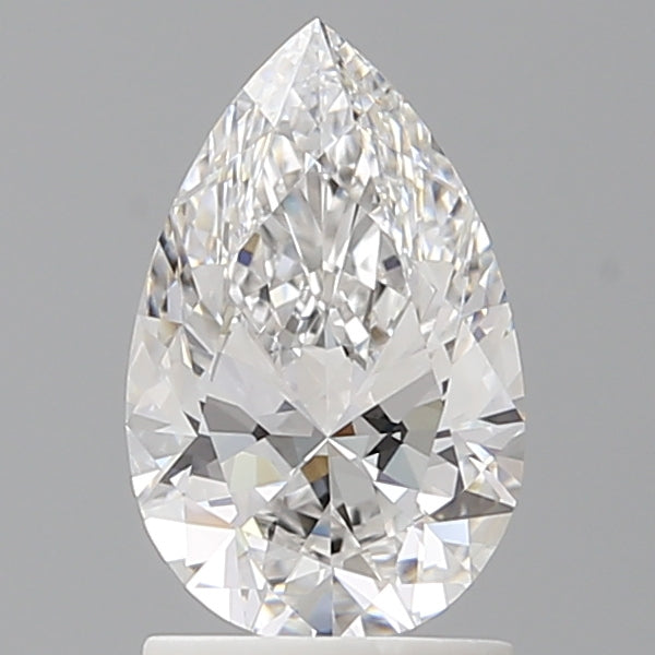 1.53 Carat Pear Shaped, Ideal Cut, E Color, VVS2 Clarity, IGI Certified Lab Grown Diamond