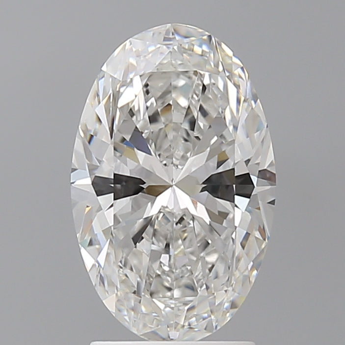 2.57 Carat Oval Shaped, Ideal Cut, E Color, VVS2 Clarity, IGI Certified Lab Grown Diamond