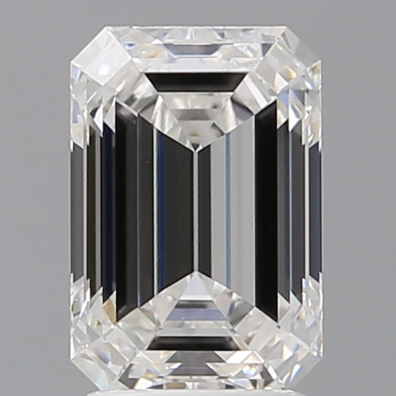 2.57 Carat Emerald Shaped, Ideal Cut, E Color, VS1 Clarity, IGI Certified Lab Grown Diamond