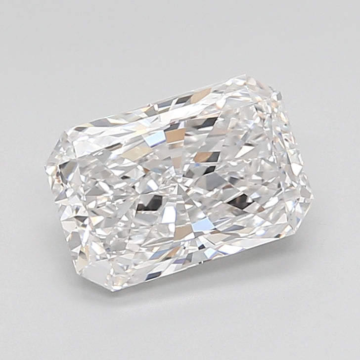 4.00 Carat Radiant Shaped, Ideal Cut, D Color, VS1 Clarity, IGI Certified Lab Grown Diamond