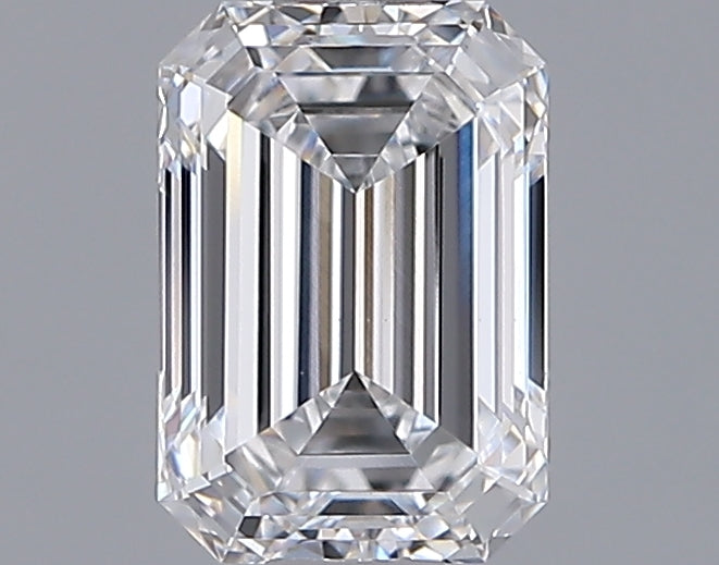 1.29 Carat Emerald Shaped, Ideal Cut, D Color, VS1 Clarity, IGI Certified Lab Grown Diamond