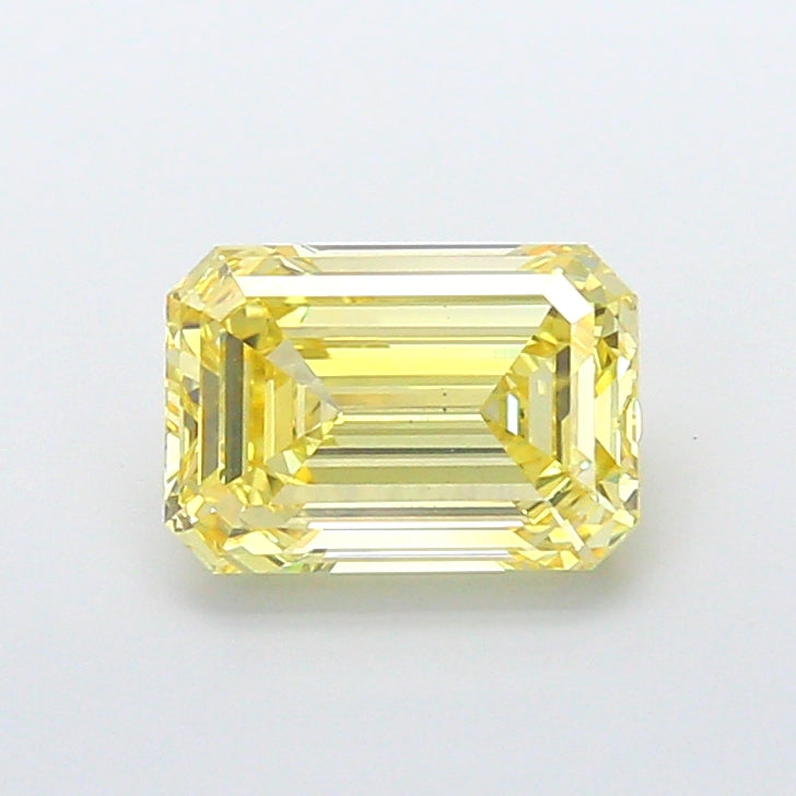 2.50 Carat Emerald Shaped, Ideal Cut, VS1 Clarity, IGI Certified Lab Grown Diamond