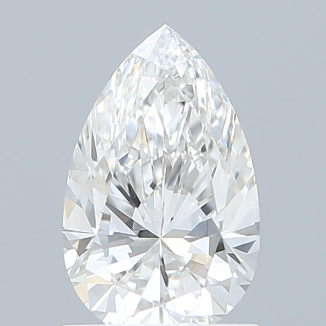1.09 Carat Pear Shaped, Ideal Cut, E Color, VVS2 Clarity, IGI Certified Lab Grown Diamond
