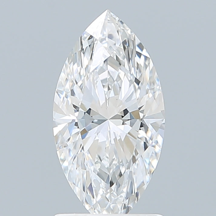 1.58 Carat Marquise Shaped, Excellent Cut, D Color, VVS2 Clarity, IGI Certified Lab Grown Diamond