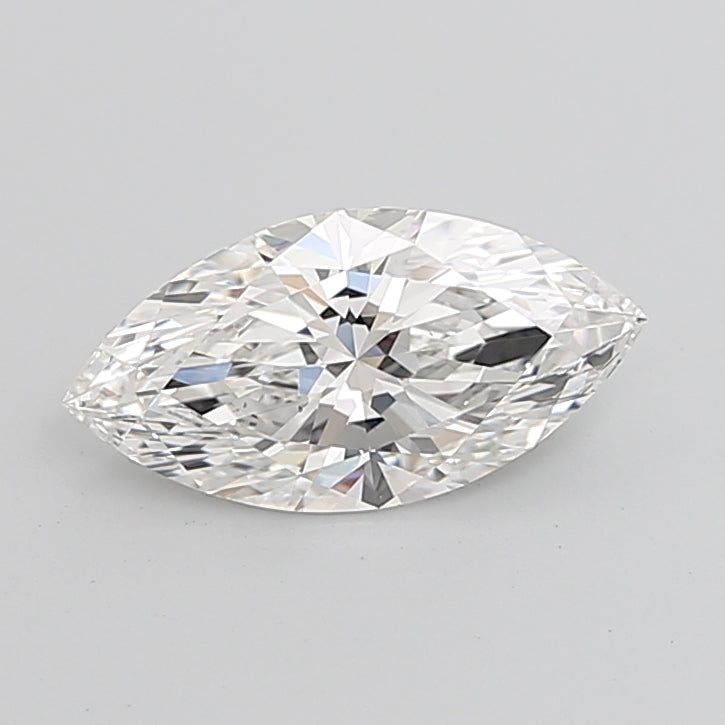 3.06 Carat Marquise Shaped, Ideal Cut, F Color, VVS2 Clarity, IGI Certified Lab Grown Diamond