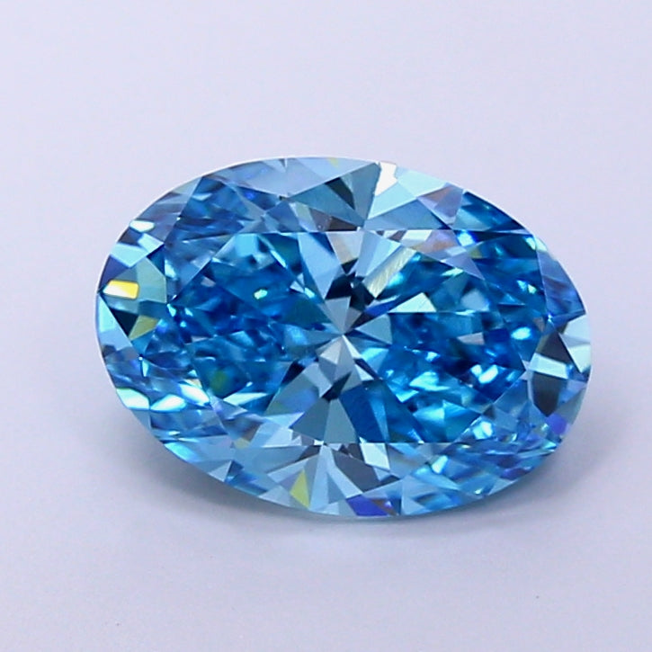 3.62 Carat Oval Shaped, Very Good Cut, VVS2 Clarity, IGI Certified Lab Grown Diamond