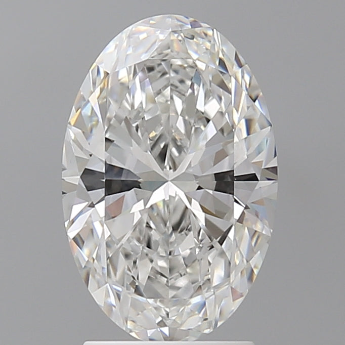 2.58 Carat Oval Shaped, Ideal Cut, E Color, VVS2 Clarity, IGI Certified Lab Grown Diamond