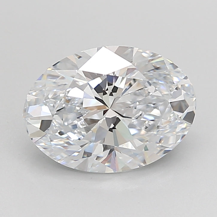 2.35 Carat Oval Shaped, Excellent Cut, D Color, IF Clarity, IGI Certified Lab Grown Diamond