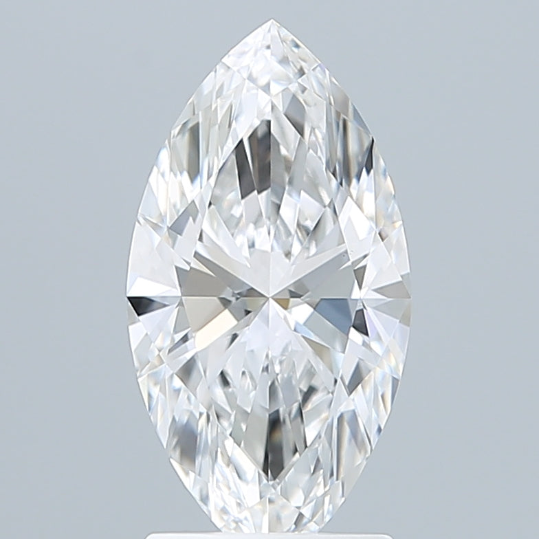 2.04 Carat Marquise Shaped, Ideal Cut, D Color, VVS2 Clarity, IGI Certified Lab Grown Diamond