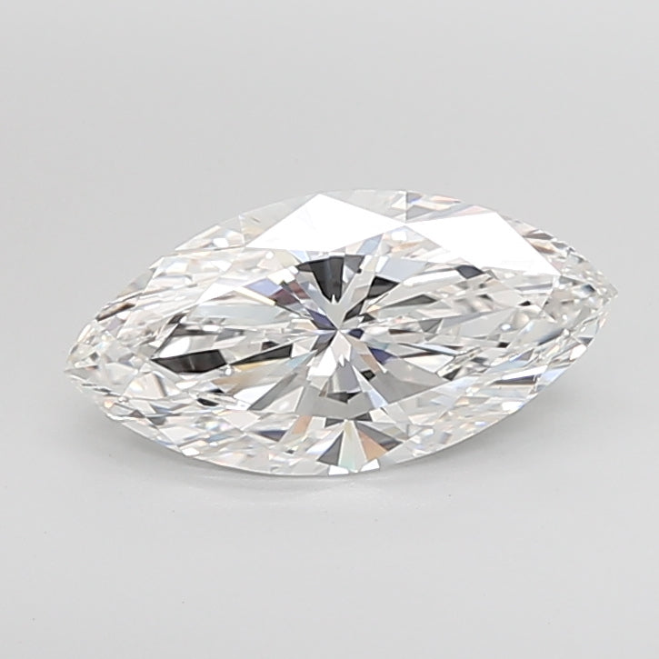 4.02 Carat Marquise Shaped, Ideal Cut, E Color, VVS2 Clarity, IGI Certified Lab Grown Diamond