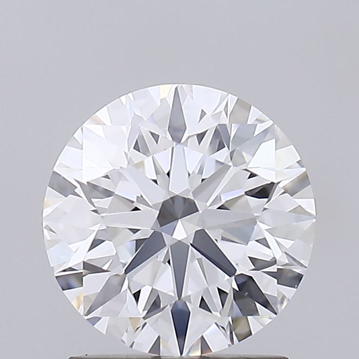1.57 Carat Round Shaped, Ideal Cut, D Color, VVS2 Clarity, IGI Certified Lab Grown Diamond