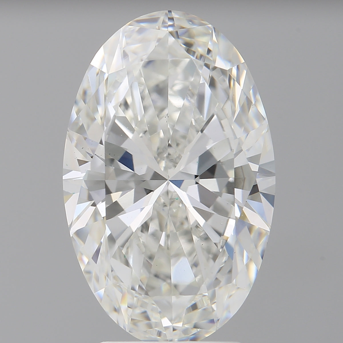 4.09 Carat Oval Shaped, Ideal Cut, F Color, VS1 Clarity, IGI Certified Lab Grown Diamond