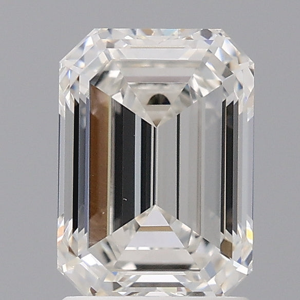 1.98 Carat Emerald Shaped, Ideal Cut, F Color, VS1 Clarity, IGI Certified Lab Grown Diamond