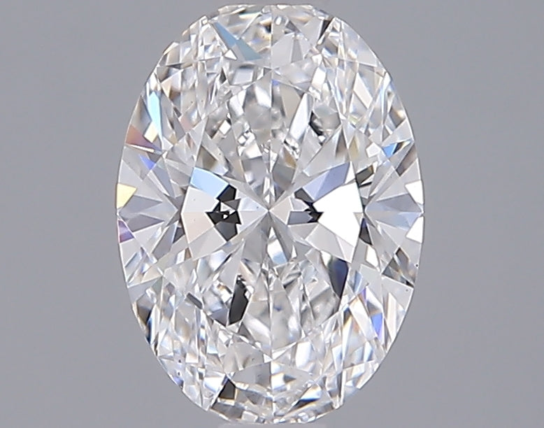 1.34 Carat Oval Shaped, Ideal Cut, D Color, VS1 Clarity, IGI Certified Lab Grown Diamond