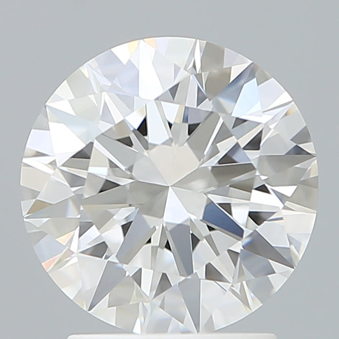 2.25 Carat Round Shaped, Ideal Cut, E Color, VVS2 Clarity, IGI Certified Lab Grown Diamond