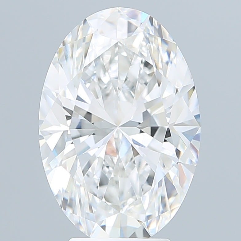 5.10 Carat Oval Shaped, Excellent Cut, E Color, VVS2 Clarity, IGI Certified Lab Grown Diamond