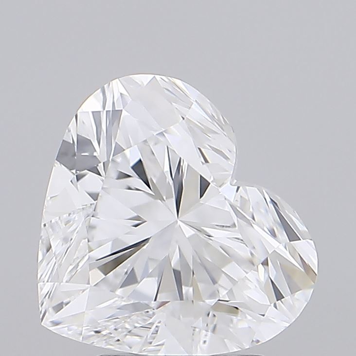 2.02 Carat Heart Shaped, Excellent Cut, D Color, IF Clarity, IGI Certified Lab Grown Diamond