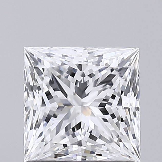 1.10 Carat Princess Shaped, Ideal Cut, E Color, VS1 Clarity, IGI Certified Lab Grown Diamond