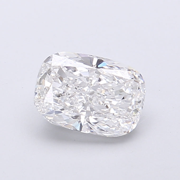 1.08 Carat Cushion Shaped, Very Good Cut, D Color, VVS2 Clarity, IGI Certified Lab Grown Diamond