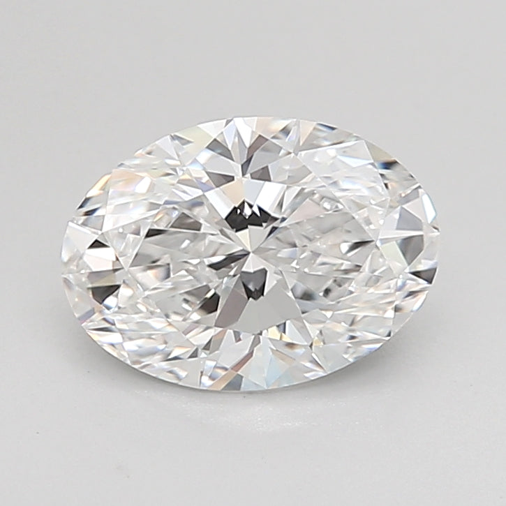 1.53 Carat Oval Shaped, Ideal Cut, D Color, VVS1 Clarity, IGI Certified Lab Grown Diamond