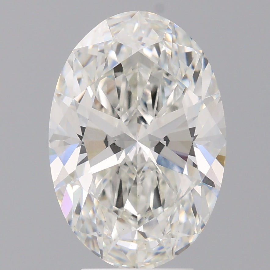 4.59 Carat Oval Shaped, Ideal Cut, F Color, VS1 Clarity, IGI Certified Lab Grown Diamond