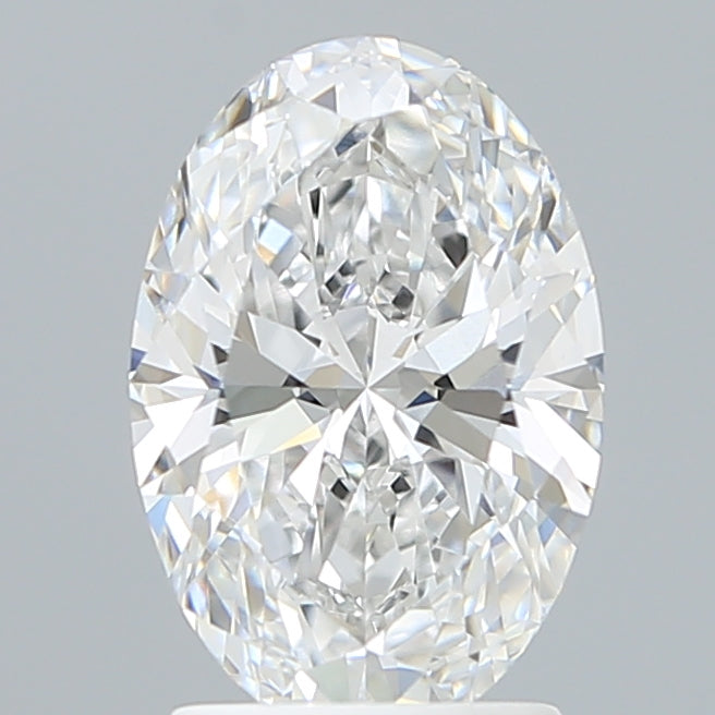 2.17 Carat Oval Shaped, Ideal Cut, E Color, VVS2 Clarity, IGI Certified Lab Grown Diamond