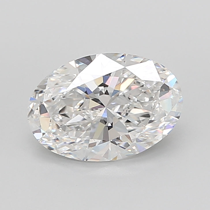 3.55 Carat Oval Shaped, Ideal Cut, D Color, VVS2 Clarity, IGI Certified Lab Grown Diamond