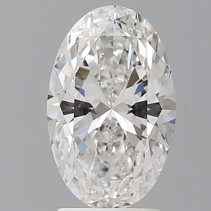 2.58 Carat Oval Shaped, Ideal Cut, E Color, VVS2 Clarity, IGI Certified Lab Grown Diamond