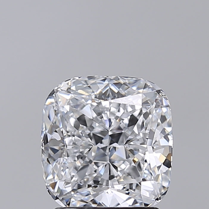 2.01 Carat Cushion Shaped, Excellent Cut, D Color, VVS1 Clarity, IGI Certified Lab Grown Diamond