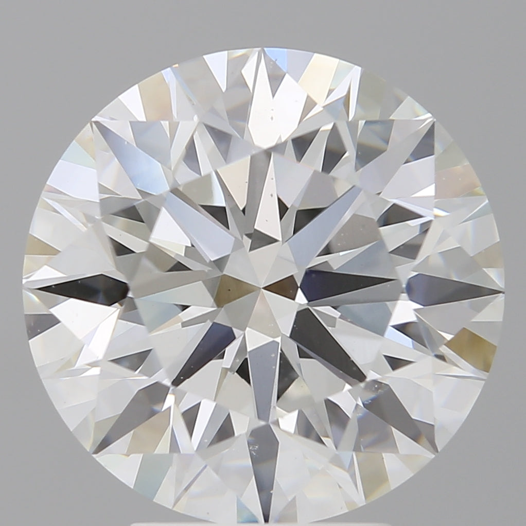 5.10 Carat Round Shaped, Ideal Cut, F Color, VS1 Clarity, IGI Certified Lab Grown Diamond