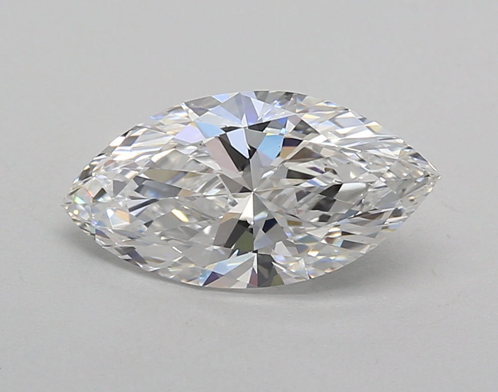 1.52 Carat Marquise Shaped, Very Good Cut, D Color, VVS2 Clarity, IGI Certified Lab Grown Diamond