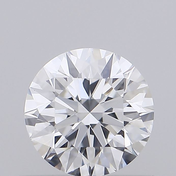 0.54 Carat Round Shaped, Ideal Cut, D Color, VVS2 Clarity, IGI Certified Lab Grown Diamond