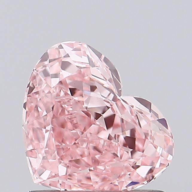 1.06 Carat Heart Shaped, Very Good Cut, VS1 Clarity, IGI Certified Lab Grown Diamond