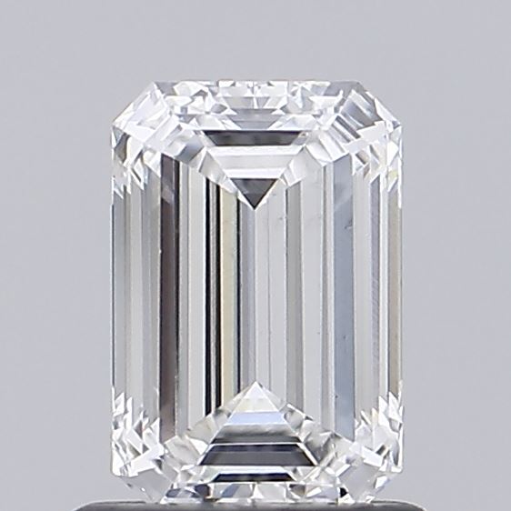 1.01 Carat Emerald Shaped, Excellent Cut, E Color, VVS2 Clarity, IGI Certified Lab Grown Diamond