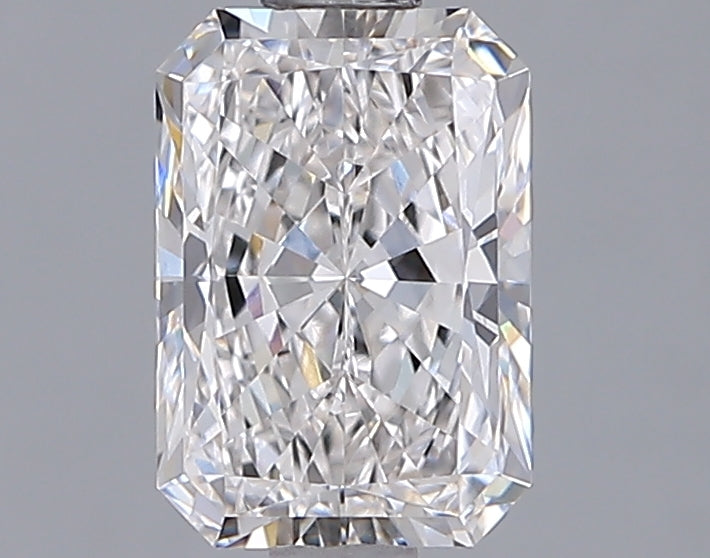 1.29 Carat Radiant Shaped, Ideal Cut, F Color, VVS1 Clarity, IGI Certified Lab Grown Diamond