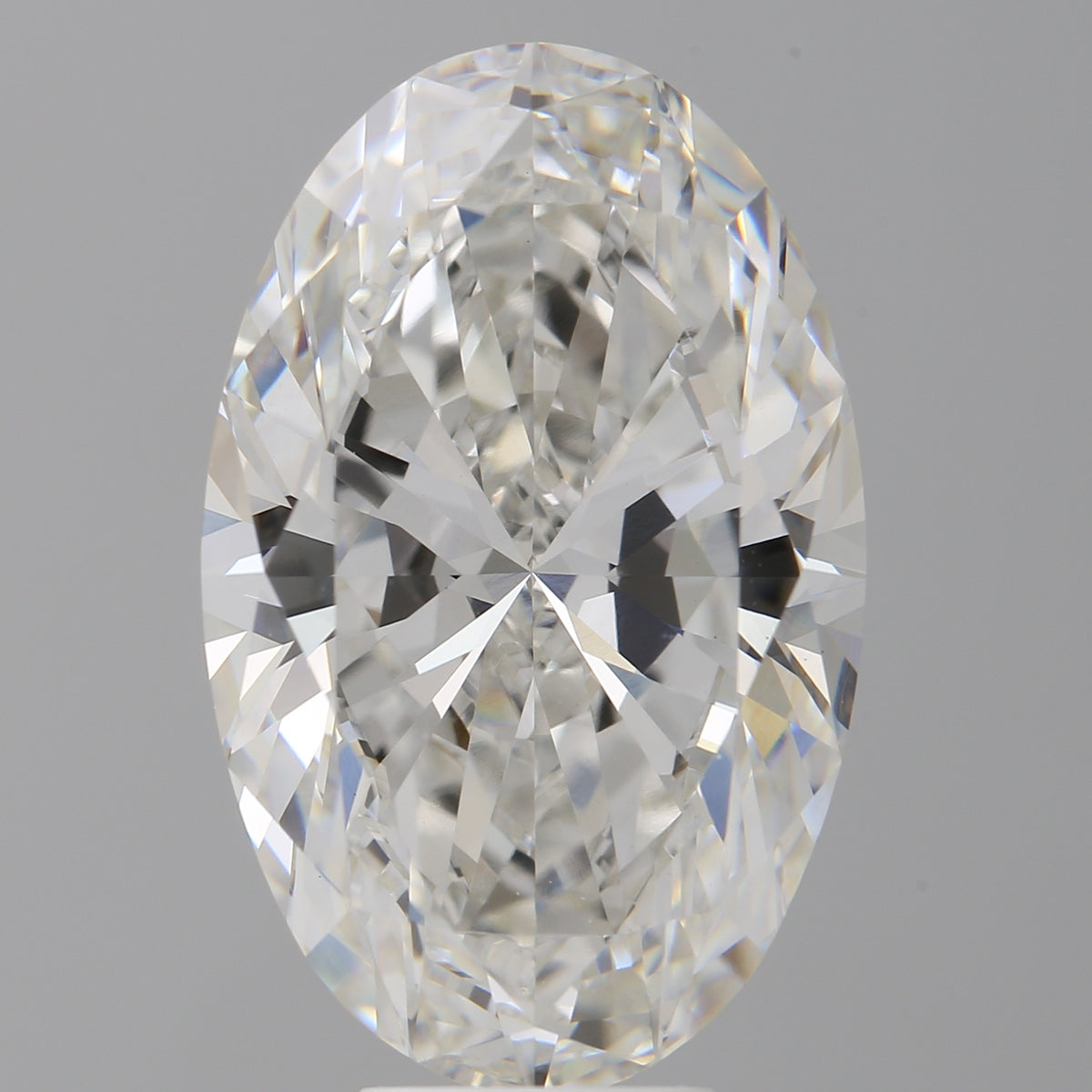 8.59 Carat Oval Shaped, Ideal Cut, F Color, VVS2 Clarity, IGI Certified Lab Grown Diamond