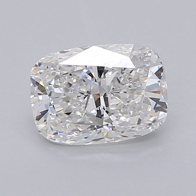 1.54 Carat Cushion Shaped, Ideal Cut, F Color, VVS2 Clarity, IGI Certified Lab Grown Diamond