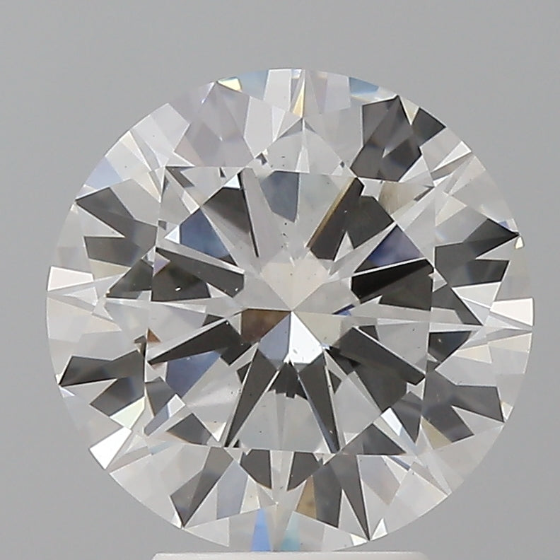 4.00 Carat Round Shaped, Excellent Cut, E Color, VS2 Clarity, IGI Certified Lab Grown Diamond