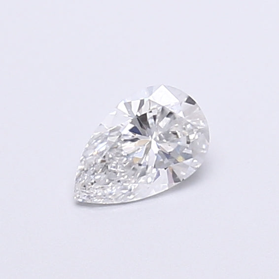 0.31 Carat Pear Shaped, Very Good Cut, D Color, VS1 Clarity, IGI Certified Lab Grown Diamond