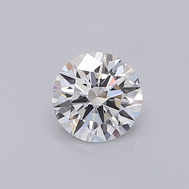 0.51 Carat Round Shaped, Ideal Cut, D Color, VVS2 Clarity, IGI Certified Lab Grown Diamond