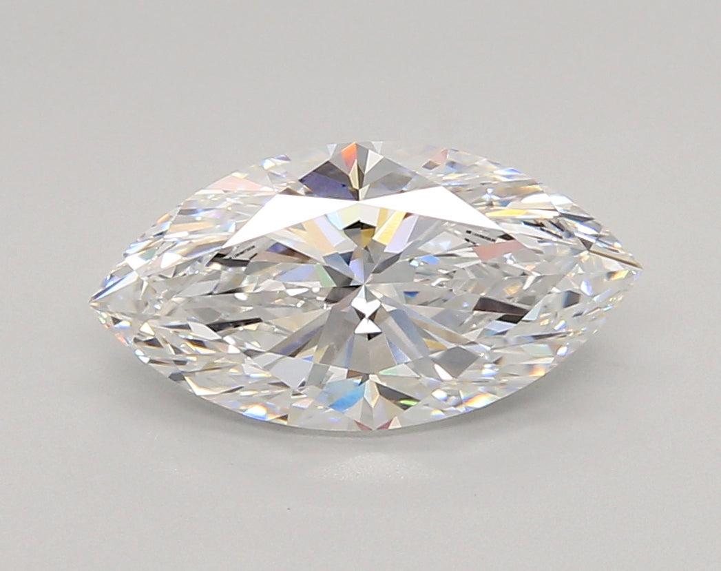 2.52 Carat Marquise Shaped, Ideal Cut, E Color, VVS1 Clarity, IGI Certified Lab Grown Diamond
