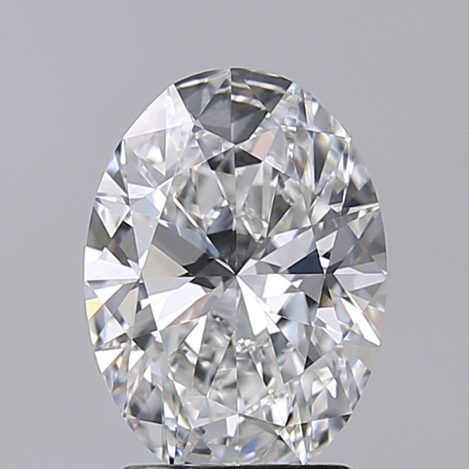 2.24 Carat Oval Shaped, Excellent Cut, E Color, VVS2 Clarity, IGI Certified Lab Grown Diamond