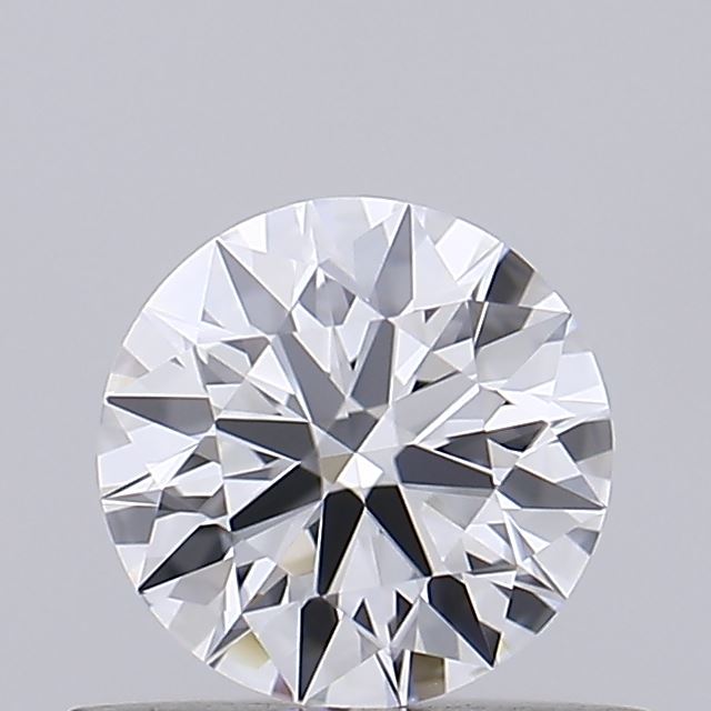 0.54 Carat Round Shaped, Ideal Cut, D Color, VVS2 Clarity, IGI Certified Lab Grown Diamond