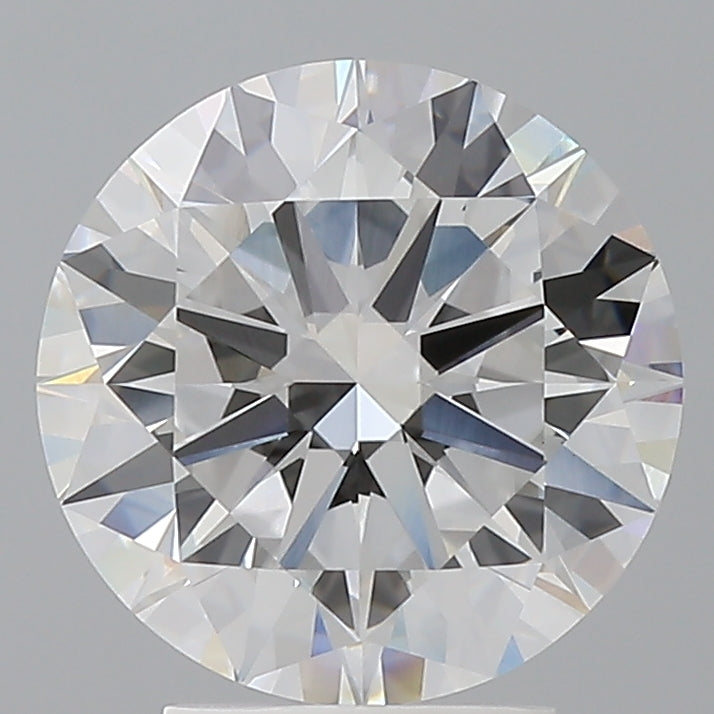 3.54 Carat Round Shaped, Excellent Cut, E Color, VVS2 Clarity, IGI Certified Lab Grown Diamond