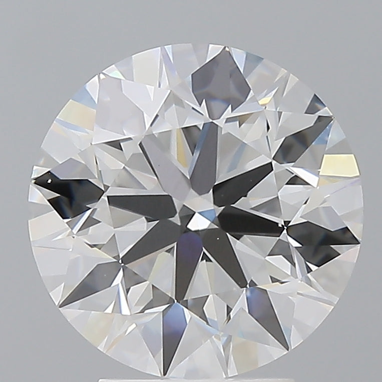 4.03 Carat Round Shaped, Ideal Cut, E Color, VS1 Clarity, IGI Certified Lab Grown Diamond