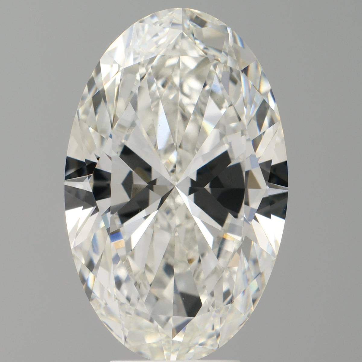 6.50 Carat Oval Shaped, Ideal Cut, F Color, VVS2 Clarity, IGI Certified Lab Grown Diamond