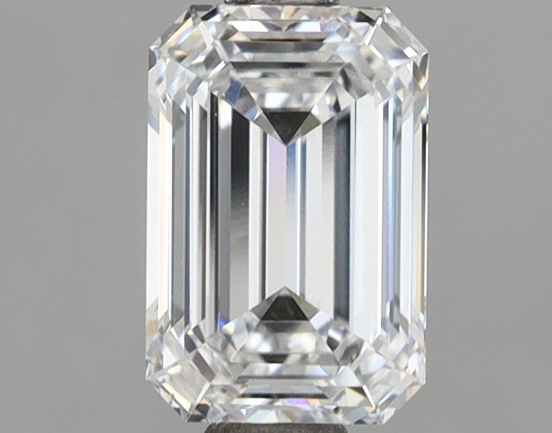 1.60 Carat Emerald Shaped, Ideal Cut, D Color, IF Clarity, IGI Certified Lab Grown Diamond