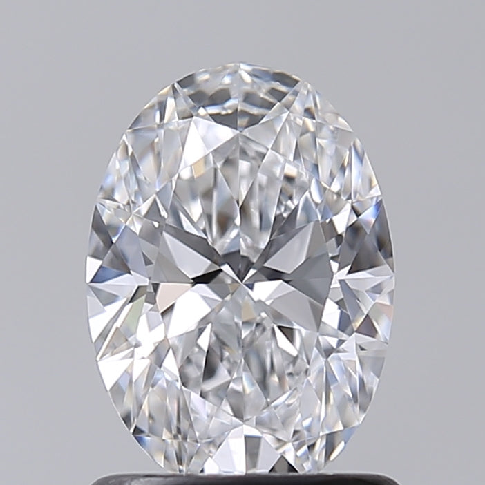 1.02 Carat Oval Shaped, Excellent Cut, D Color, VVS2 Clarity, IGI Certified Lab Grown Diamond