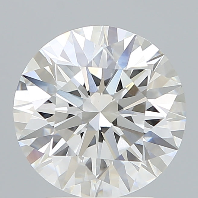 3.10 Carat Round Shaped, Ideal Cut, E Color, VVS2 Clarity, IGI Certified Lab Grown Diamond