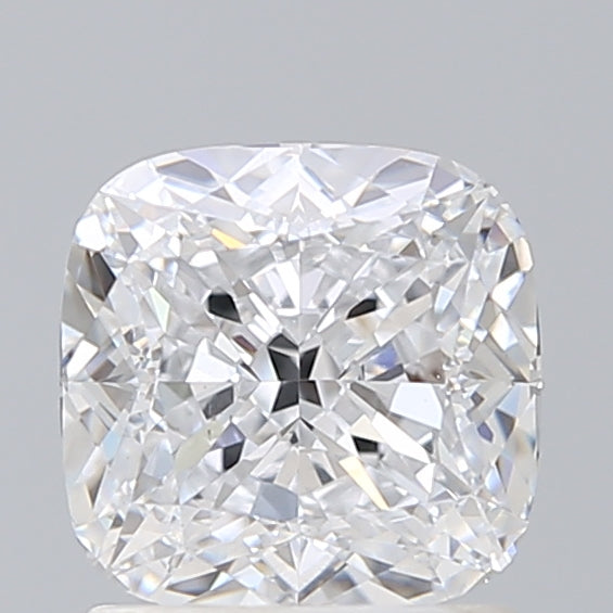 1.65 Carat Cushion Shaped, Ideal Cut, D Color, VS2 Clarity, IGI Certified Lab Grown Diamond